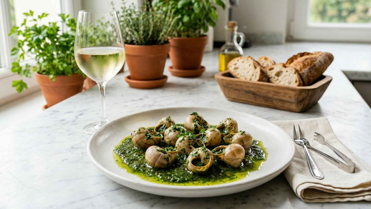 Escargots de Bourgogne en persillade