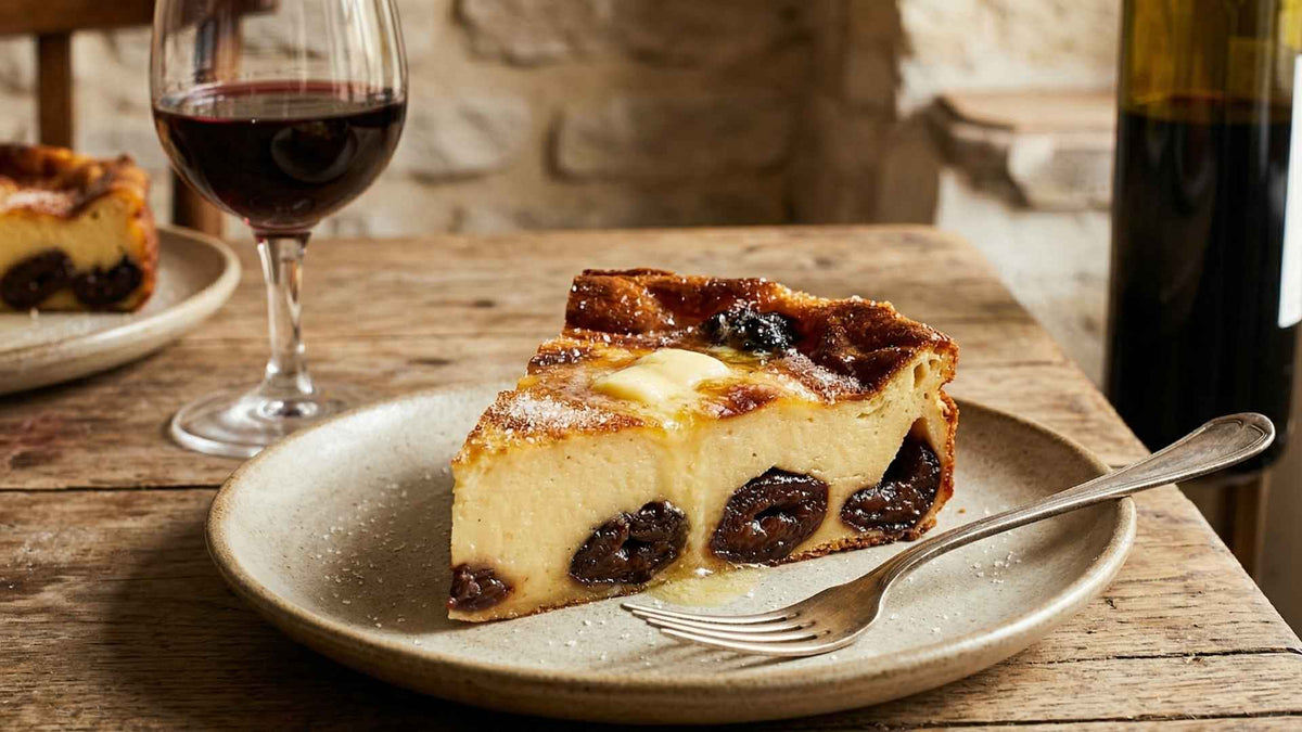 Far breton aux pruneaux d'Agen et beurre salé