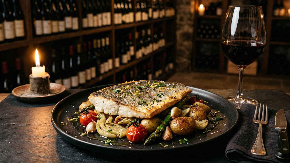 Filet de dorade royale rôti sur peau