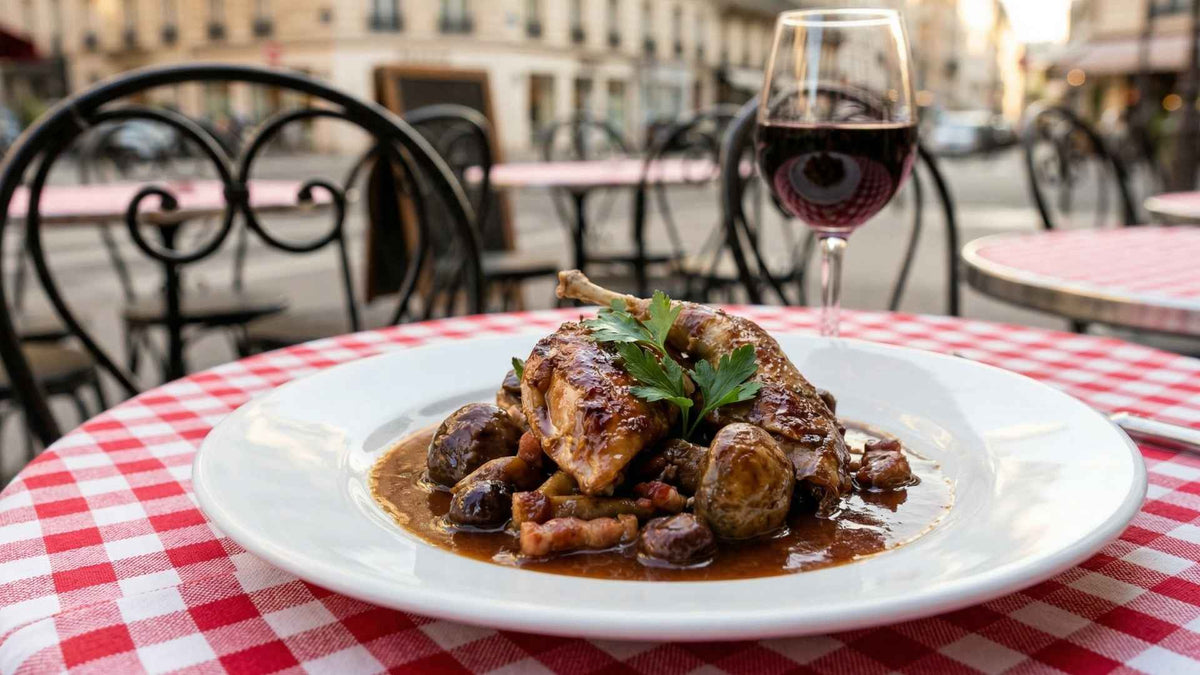 Perdreau rouge en salmis