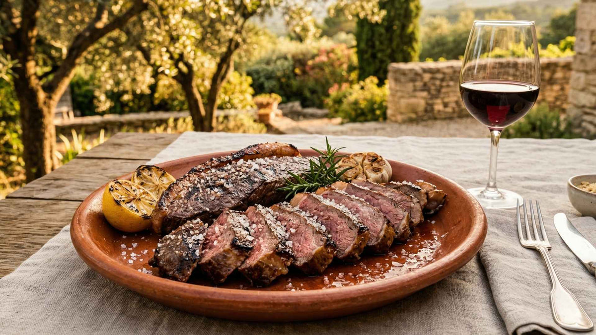 Picanha brésilienne grillée au gros sel