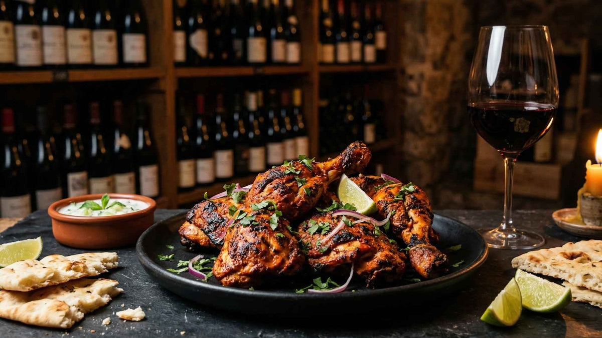 Poulet tandoori aux épices indiennes et yaourt
