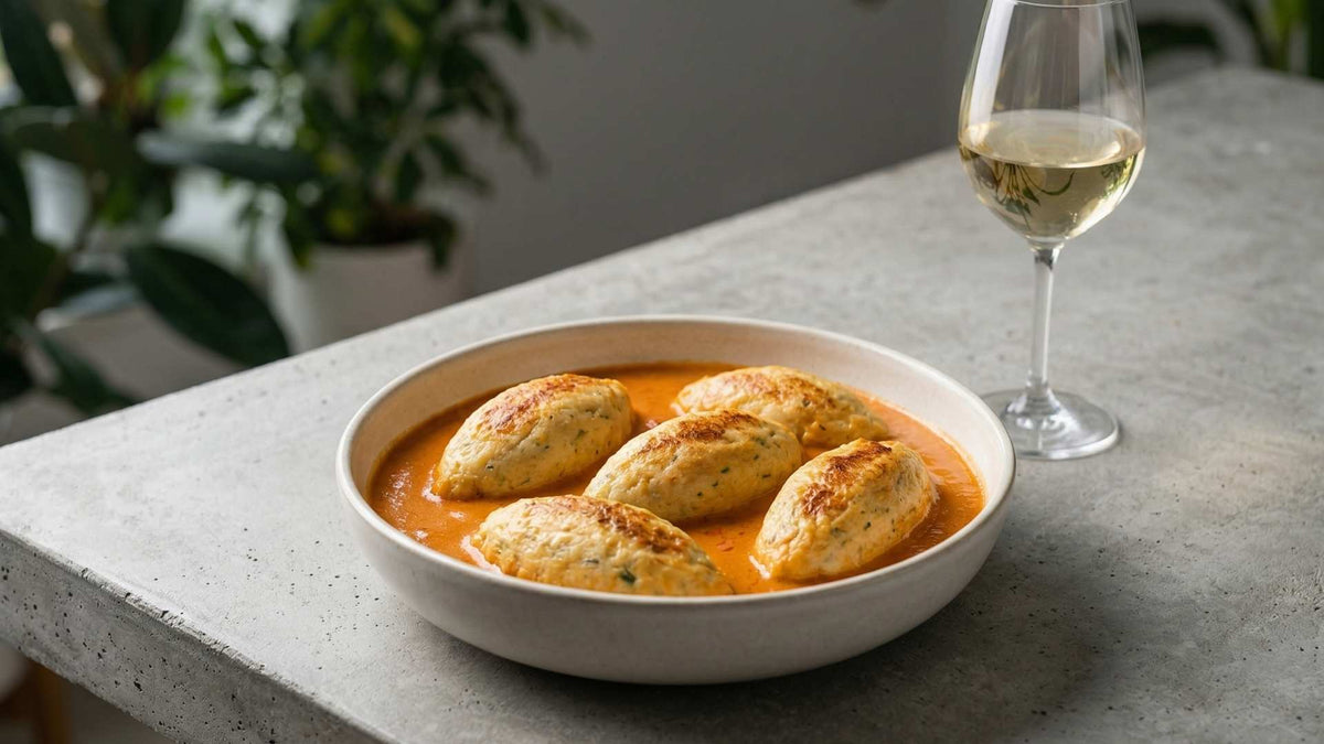 Quenelle de brochet lyonnaise