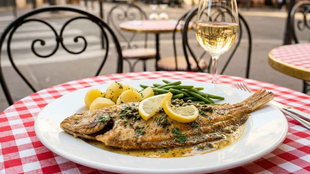 Sole de petit bateau dorée meunière