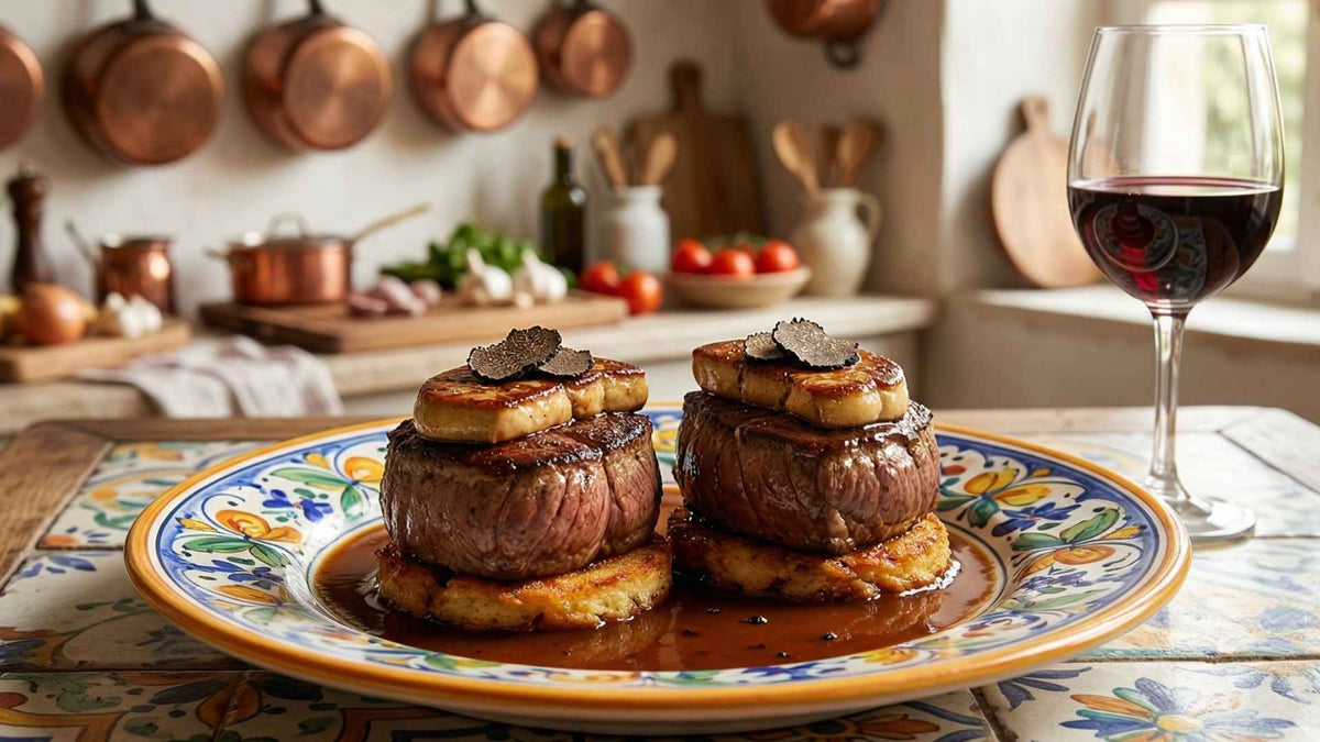 Tournedos de biche façon rossini