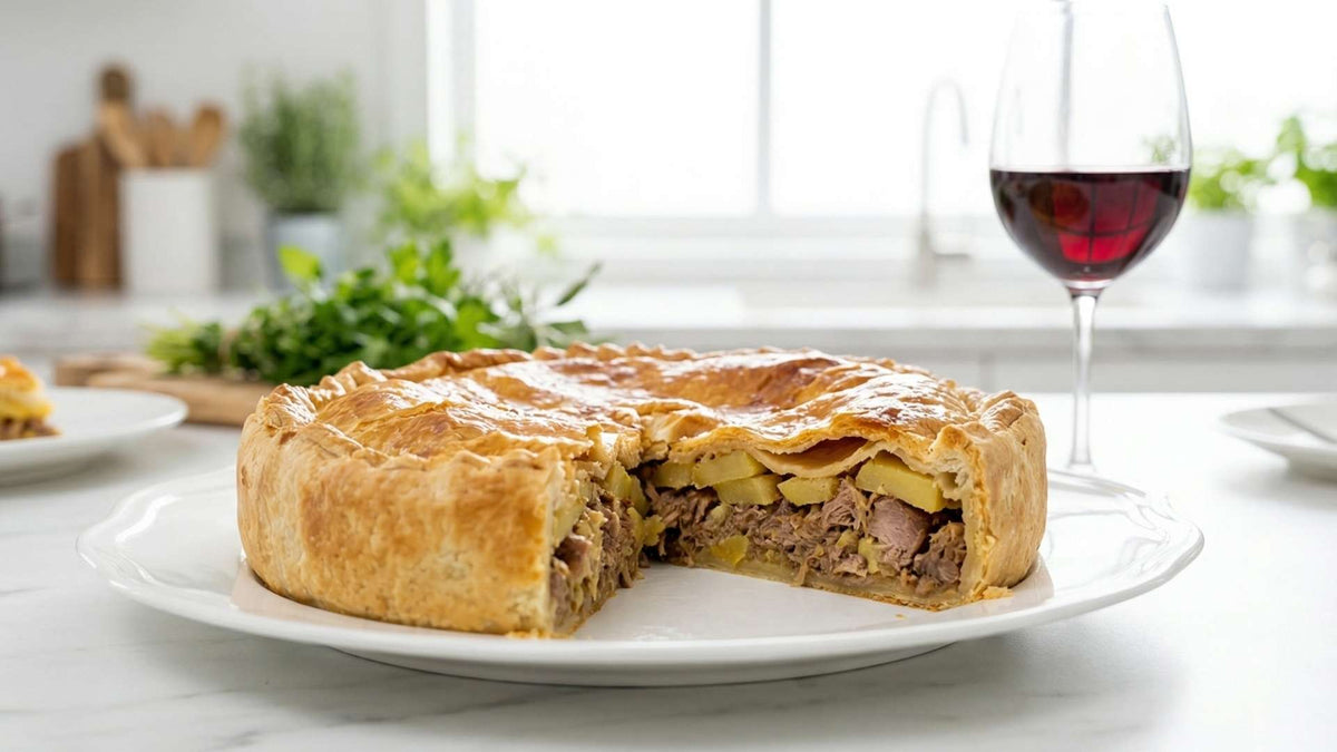 Tourte landaise au canard confit
