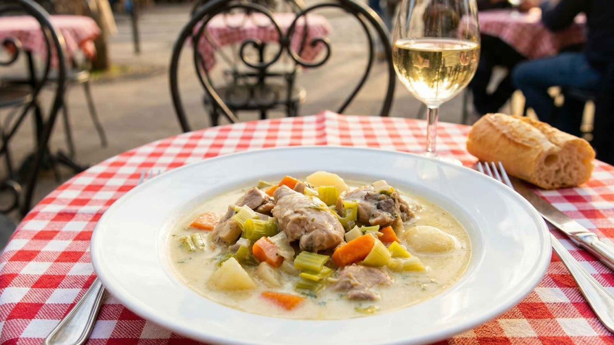 Waterzooi gantois au poulet et légumes fondants