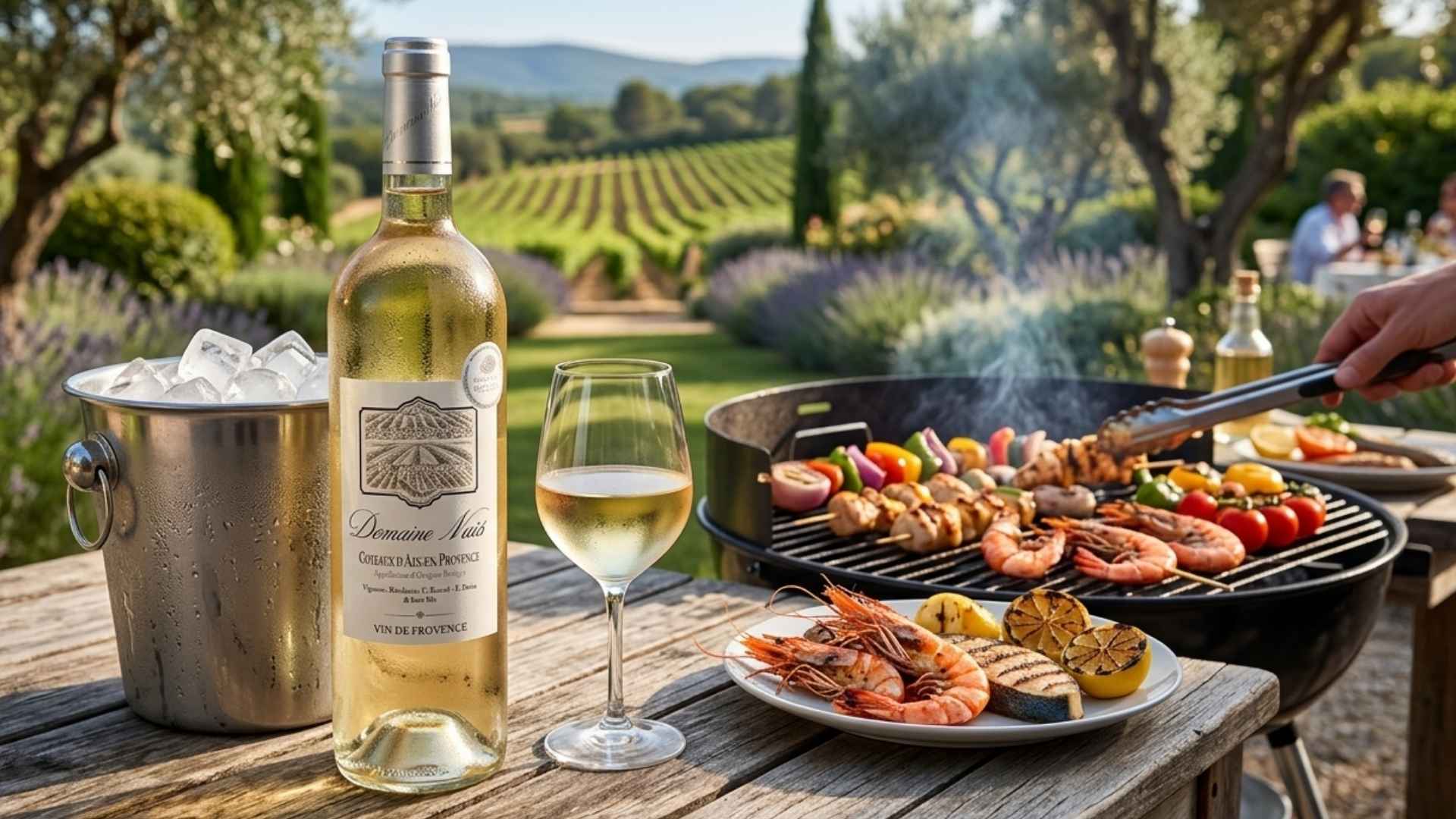 Quel vin blanc déguster pour un barbecue ? Image