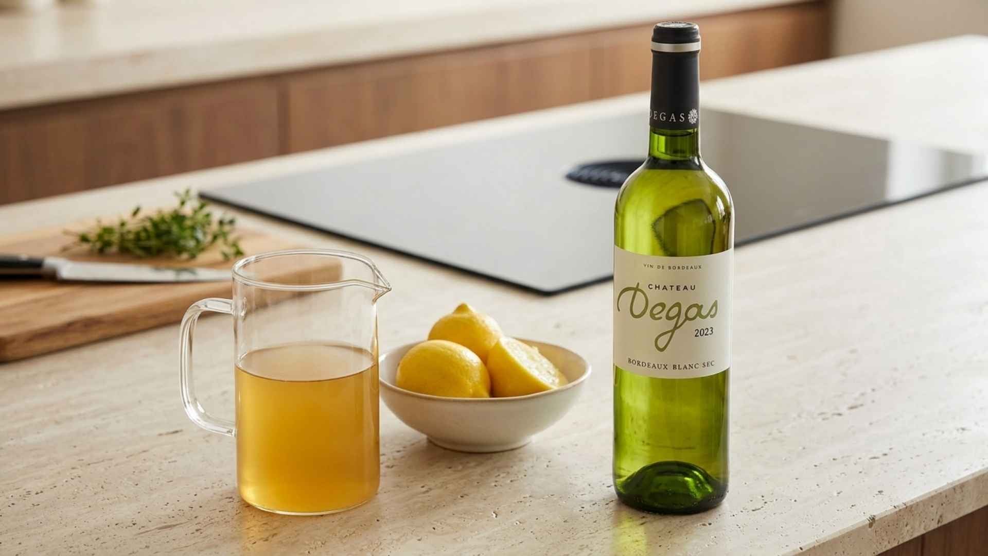Par quoi remplacer le vin blanc dans une recette ? Image