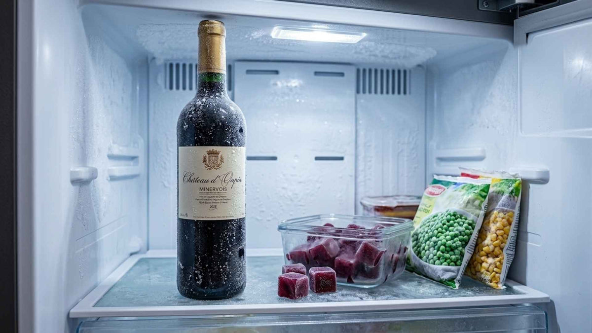 Peut-on congeler du vin rouge ?
