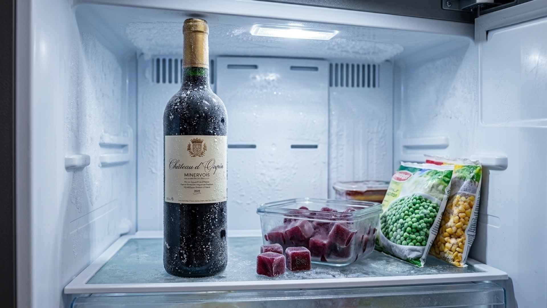 Peut-on congeler du vin rouge ? Image