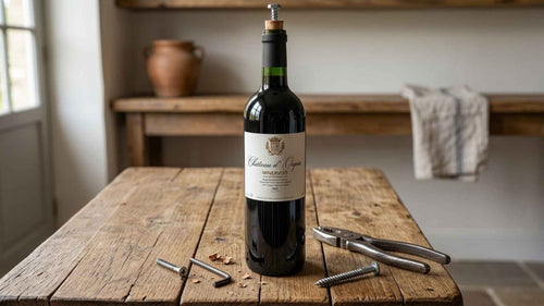 Comment ouvrir une bouteille de vin sans tire-bouchon ?