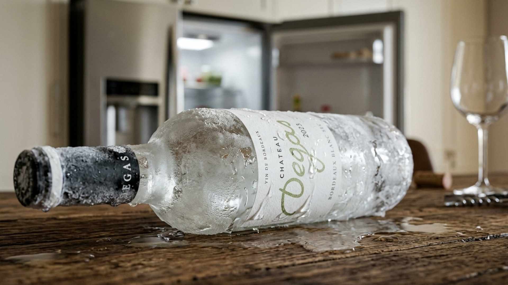 Peut-on boire du vin blanc qui a été congelé ? Image
