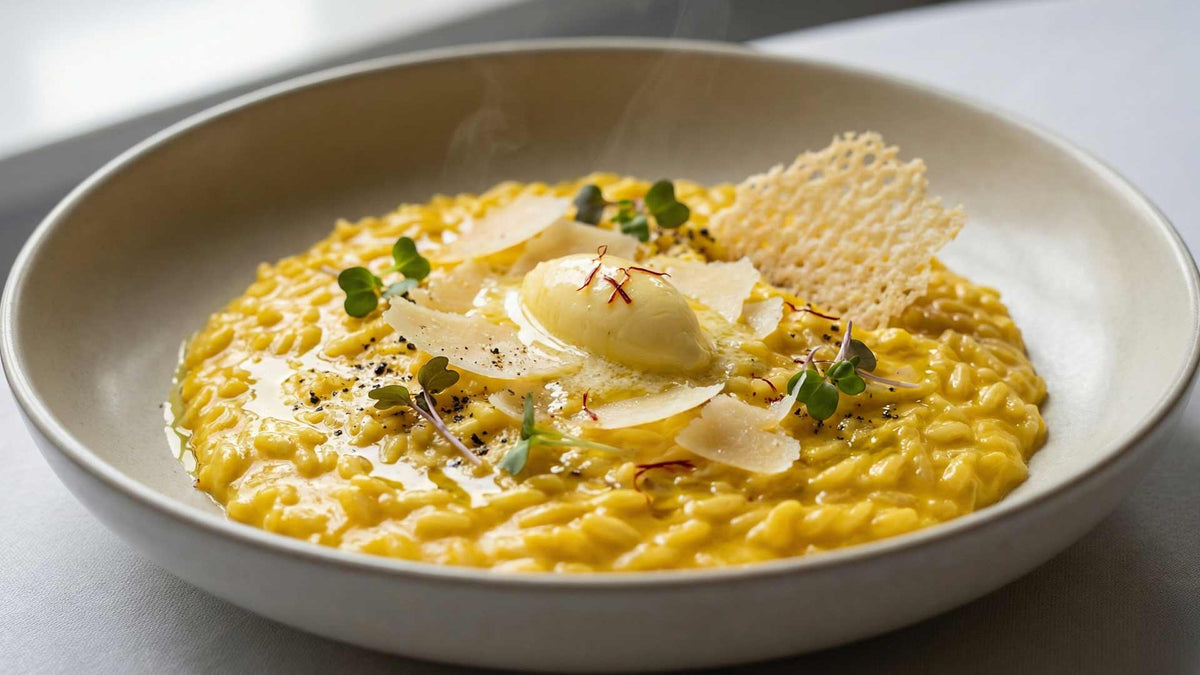 Risotto au safran