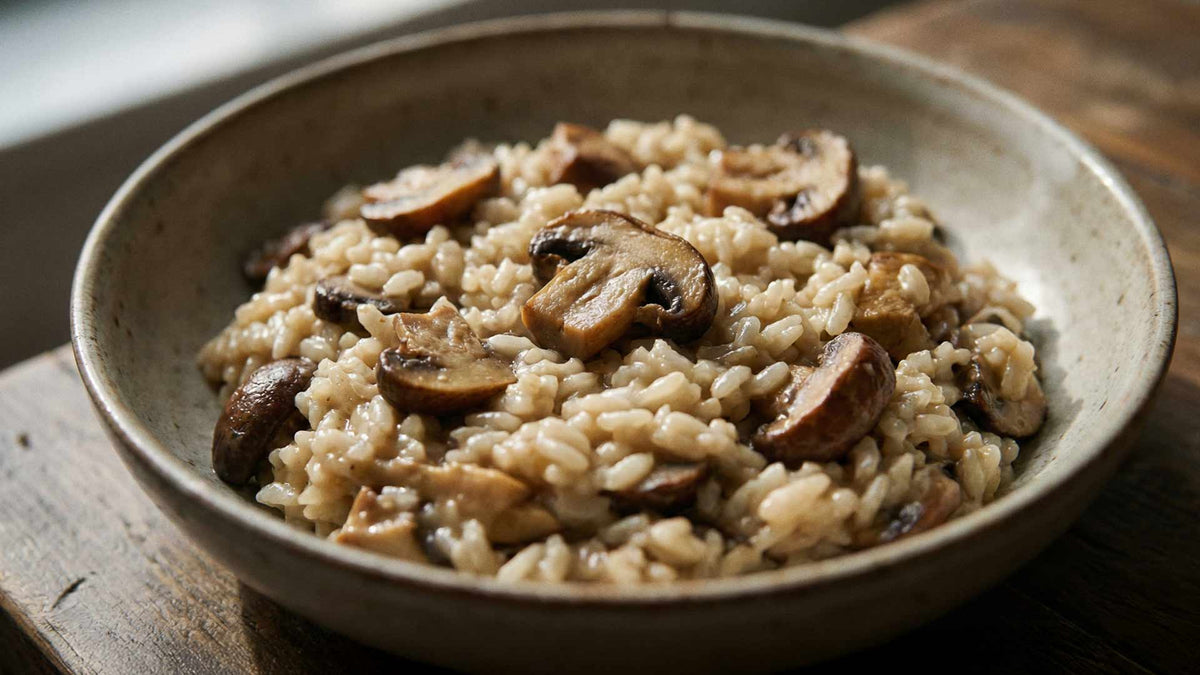Risotto aux champignons