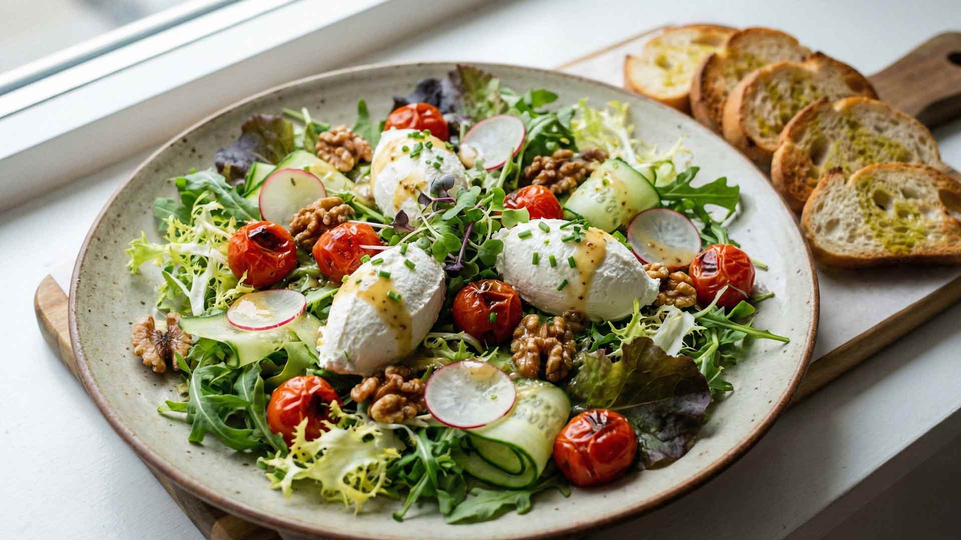 Salade de chèvre frais Image