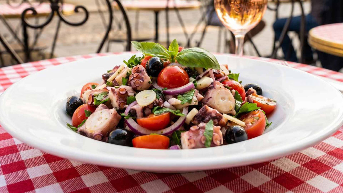 Salade de poulpe à la provençale