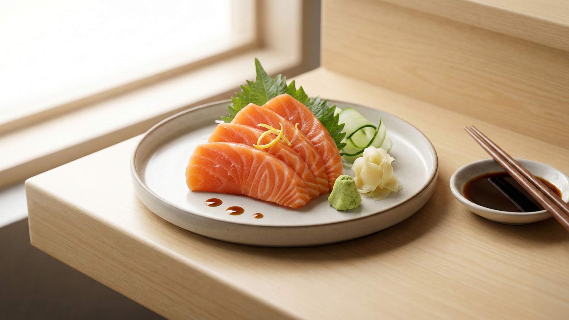 Sashimi de Saumon Image
