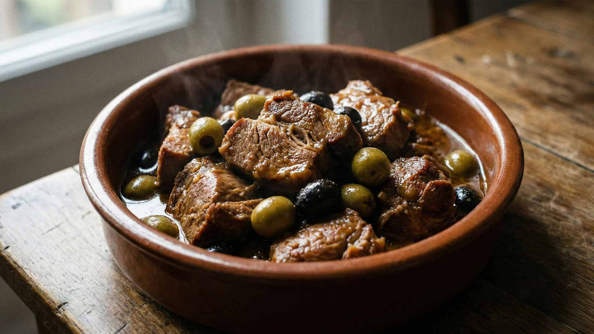 Sauté de Porc aux Olives