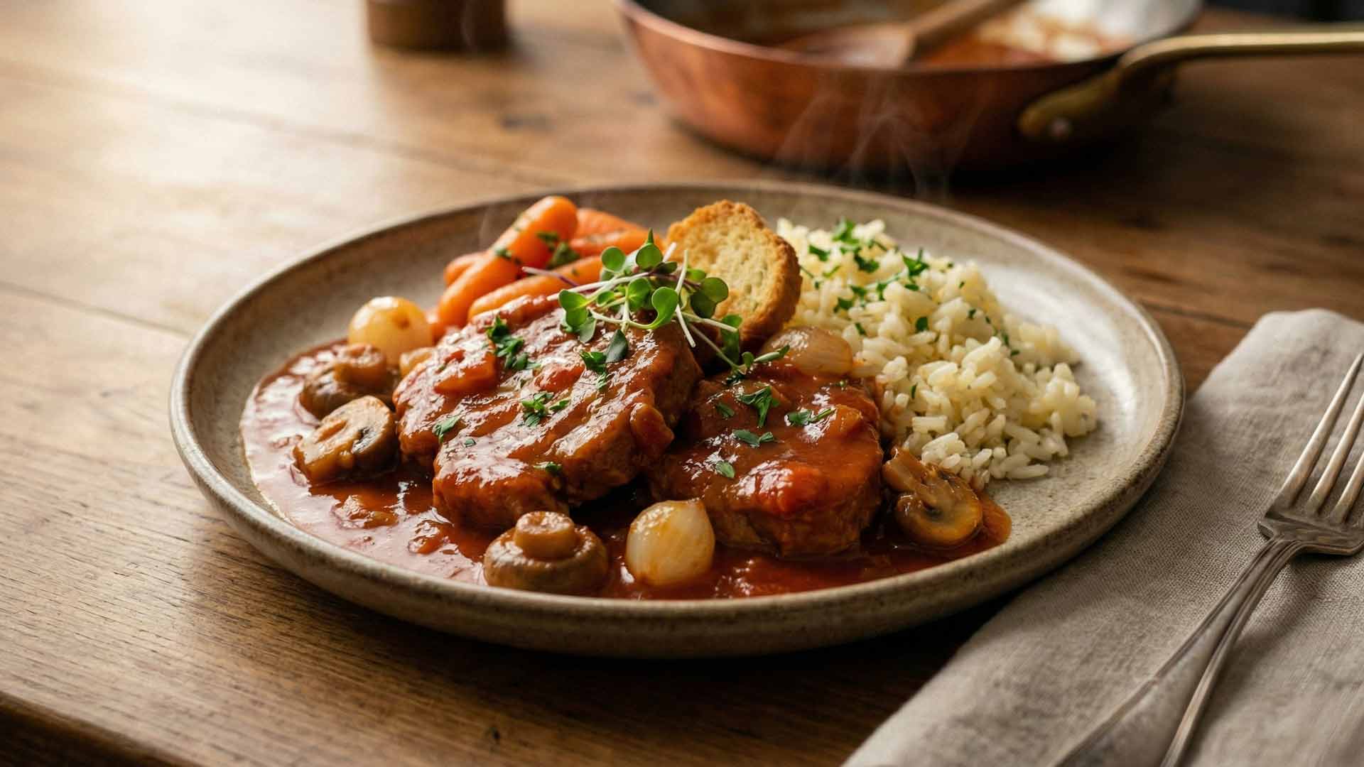 Sauté de Veau Marengo