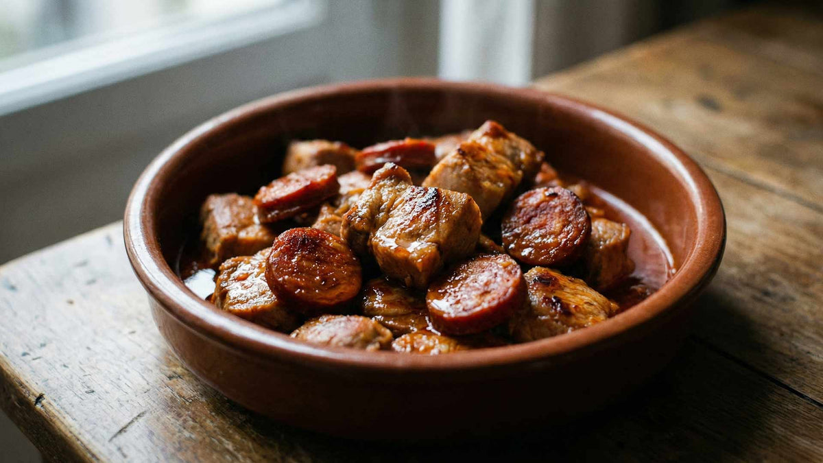 Sauté de porc au chorizo
