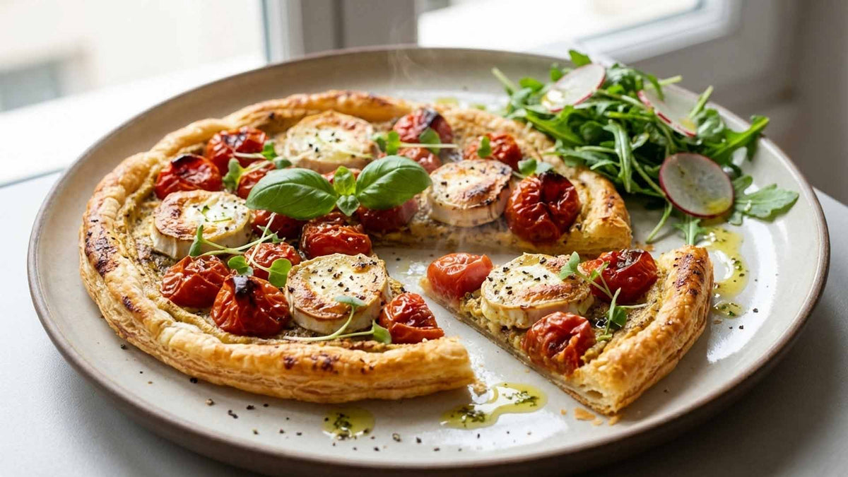 Tarte fine à la tomate