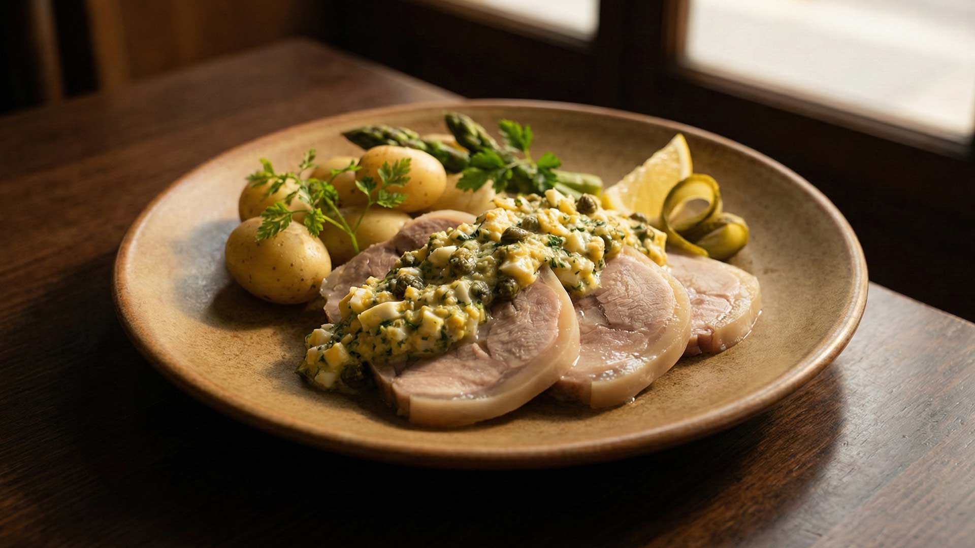 Tête de Veau Sauce Gribiche Image