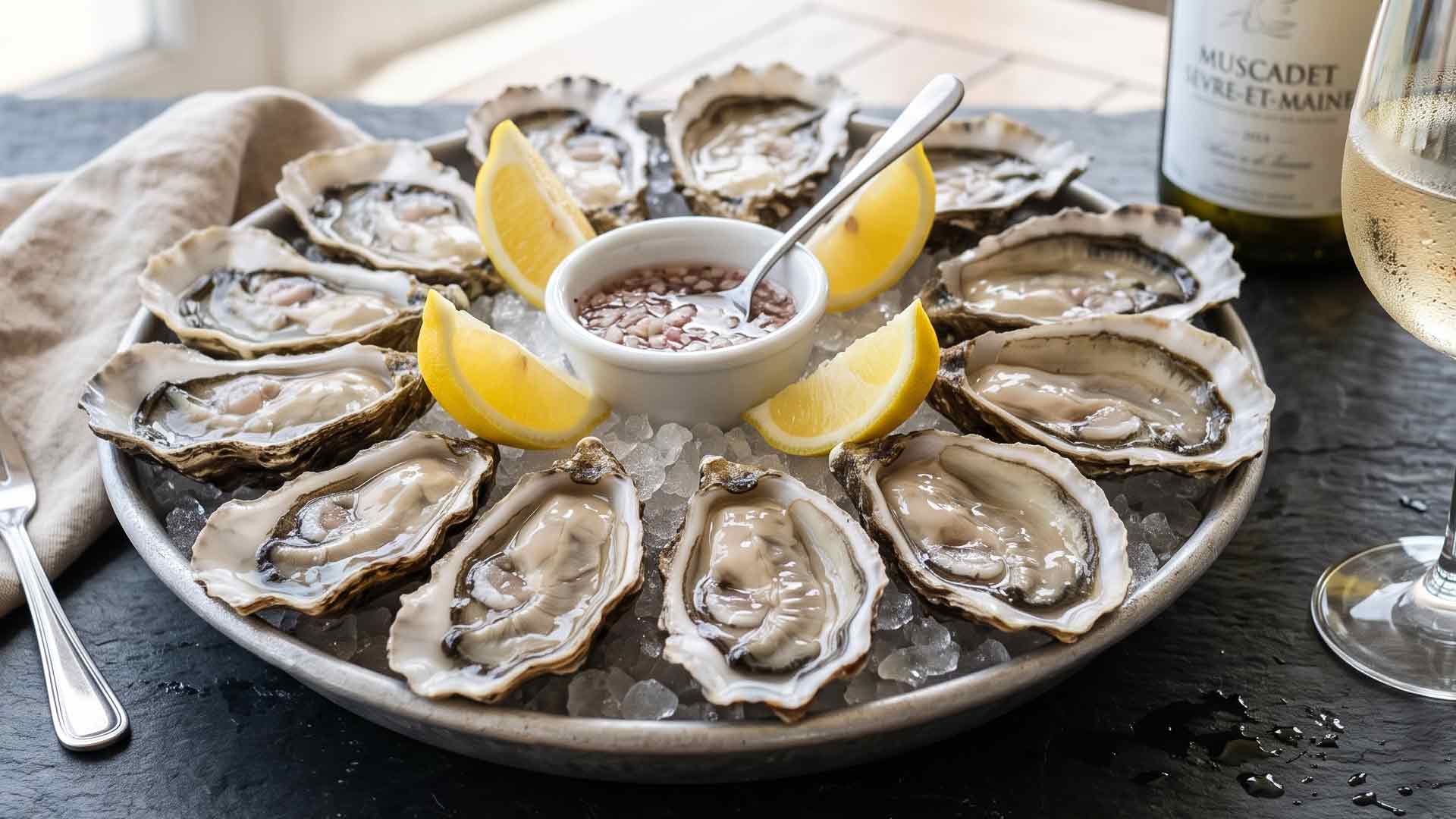 Quel vin pour des huîtres ?