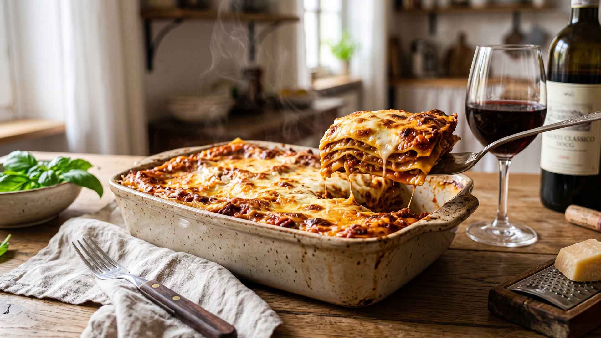 Quel vin pour des lasagnes ? Image