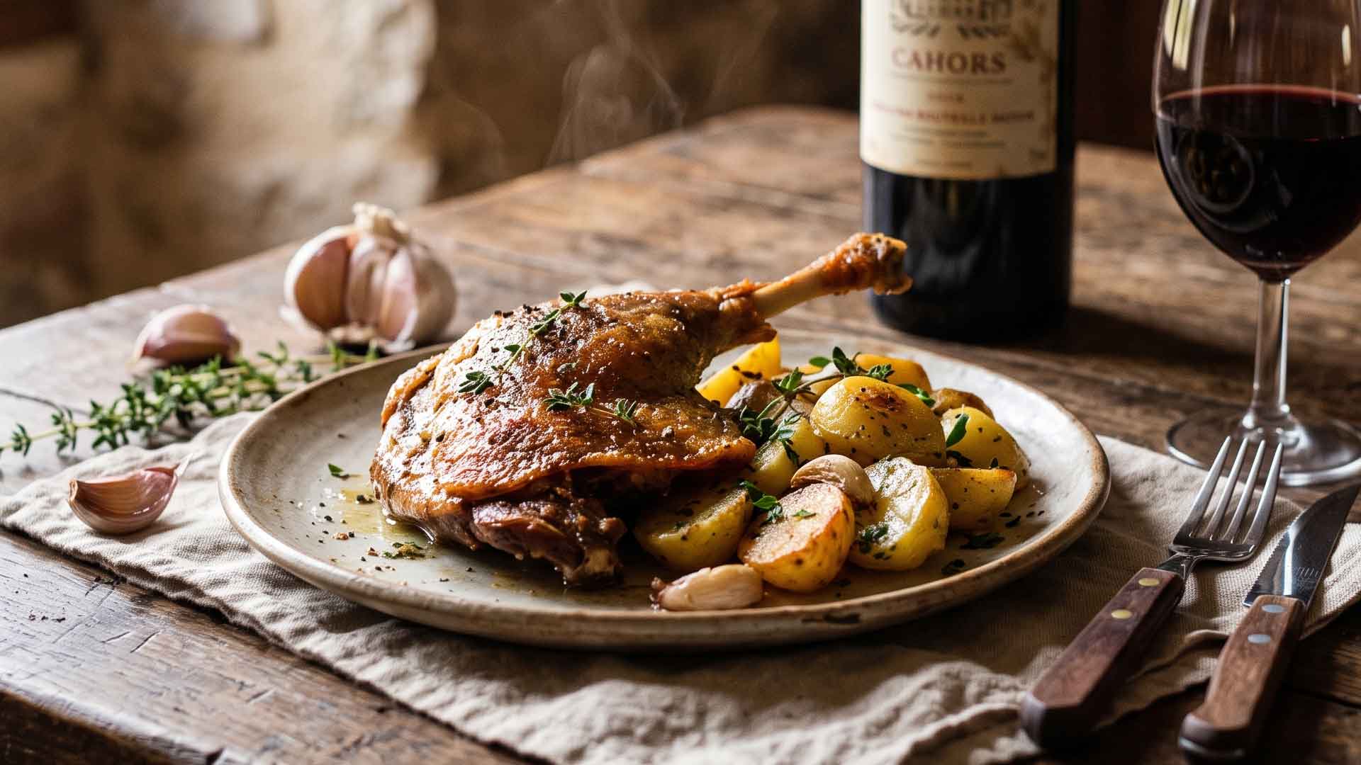 Quel vin pour un canard confit ?