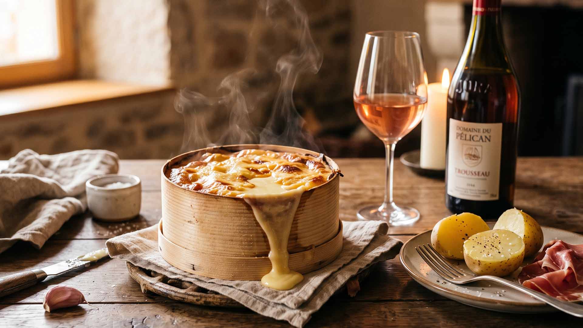 Quel vin rouge avec un mont d'or chaud ? Image