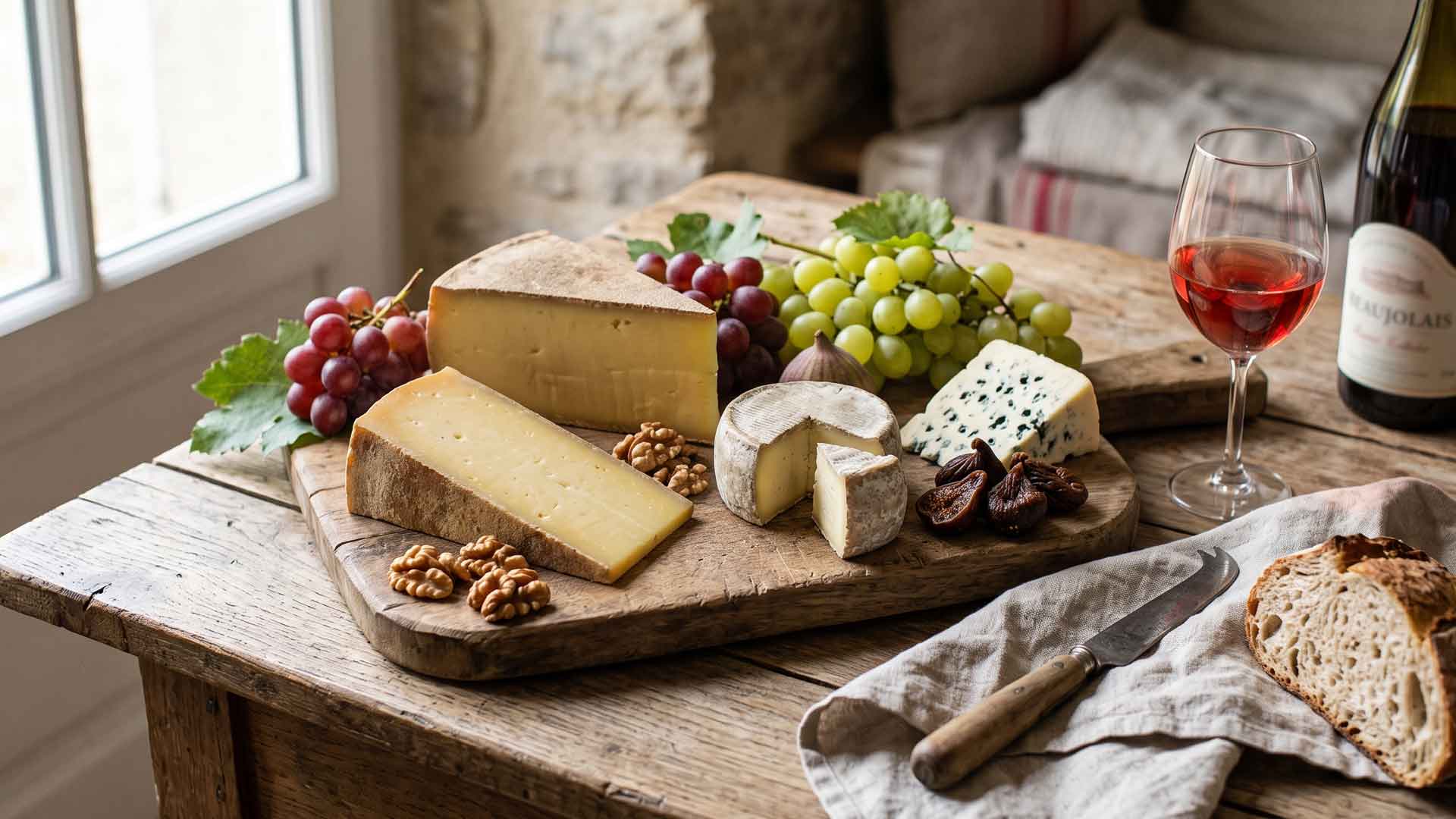 Quel vin rouge avec un plateau de fromages ? Image