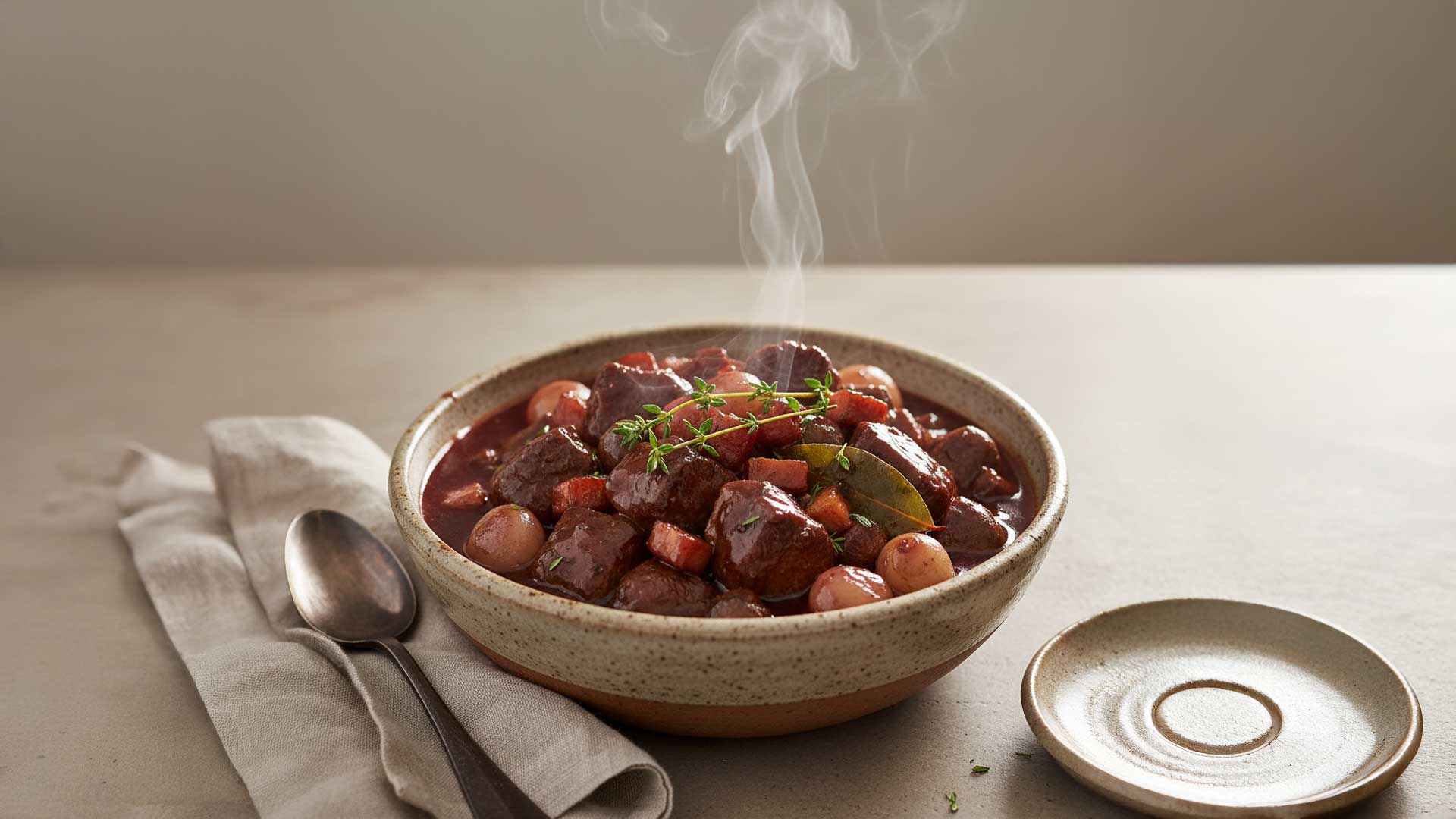 recette civet de cerf mariné au vin rouge