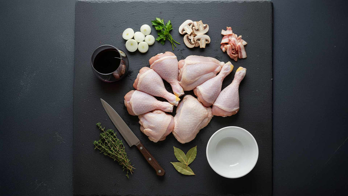 Recette coq au vin