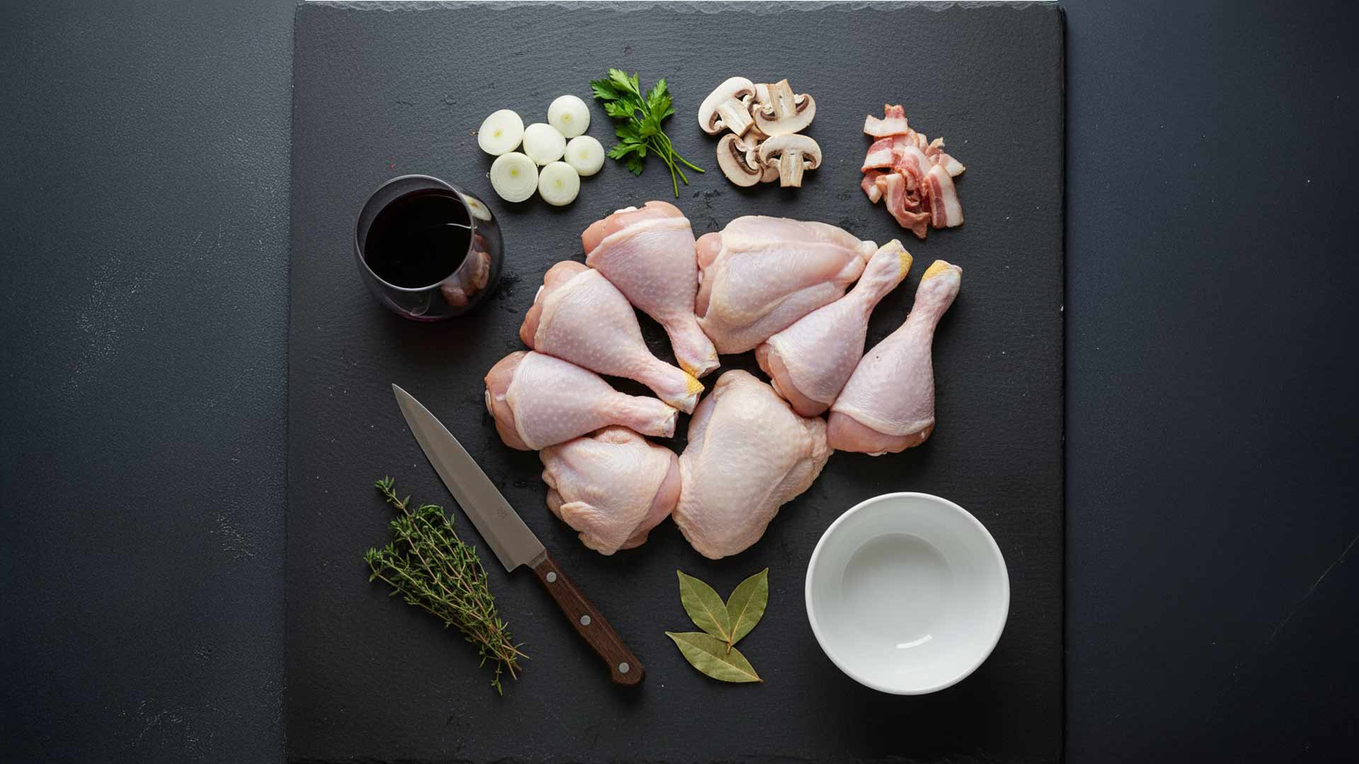 Recette coq au vin Image