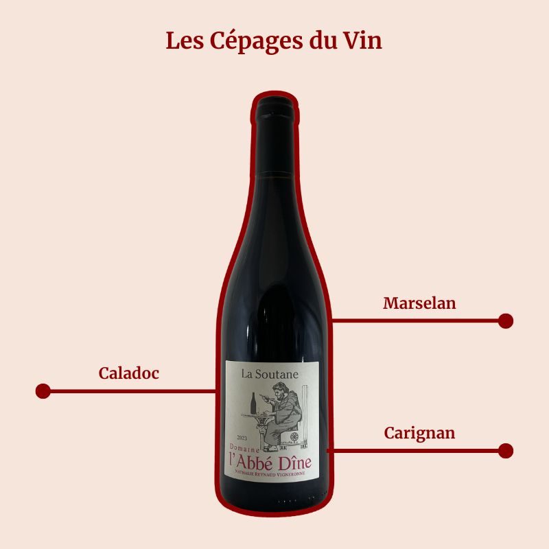 Abbe Dine La Soutaine Cépages