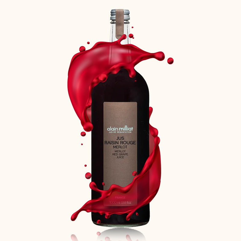 Alain Milliat Jus Raisin Rouge Merlot bouteille
