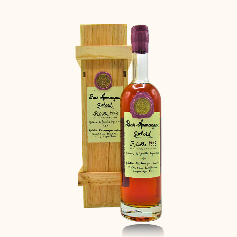 Delord Armagnac 1998 coffret