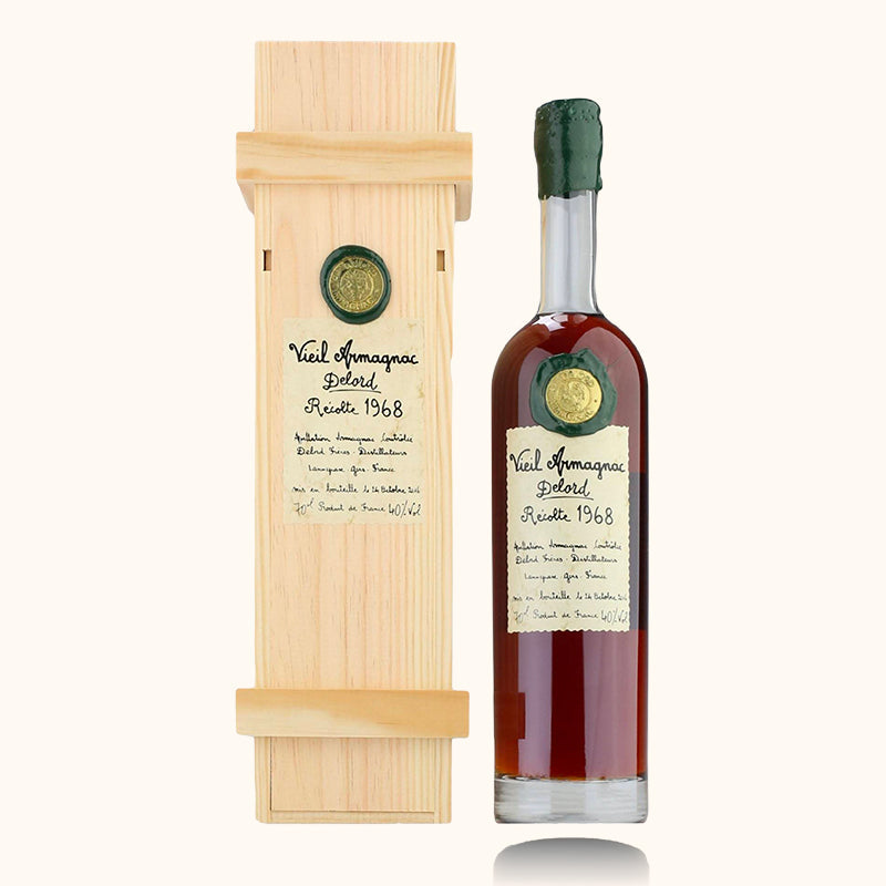Armagnac Delord 1968 coffret