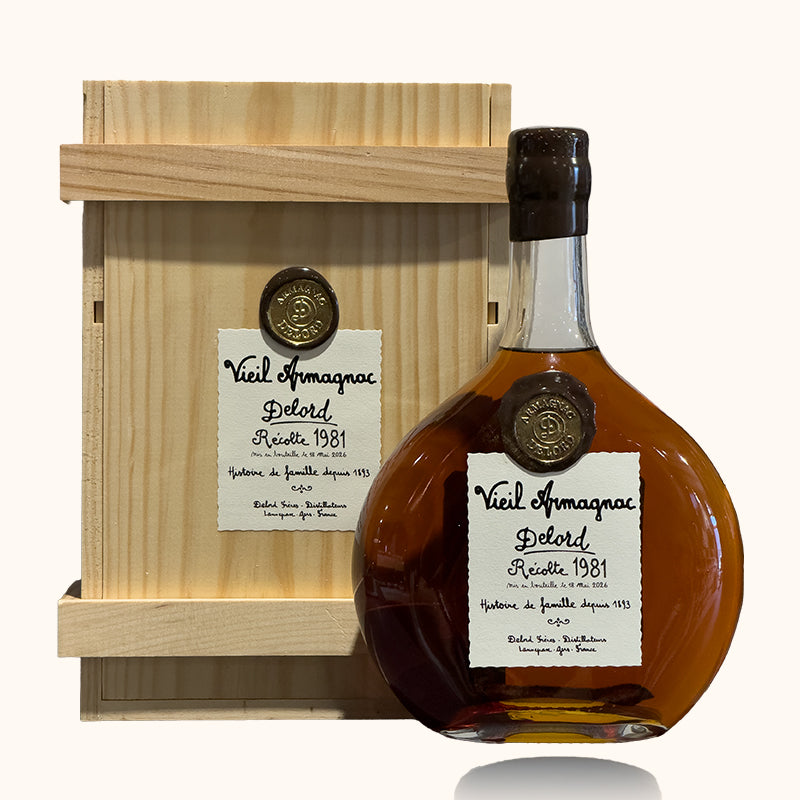 Armagnac Delord 1981 coffret