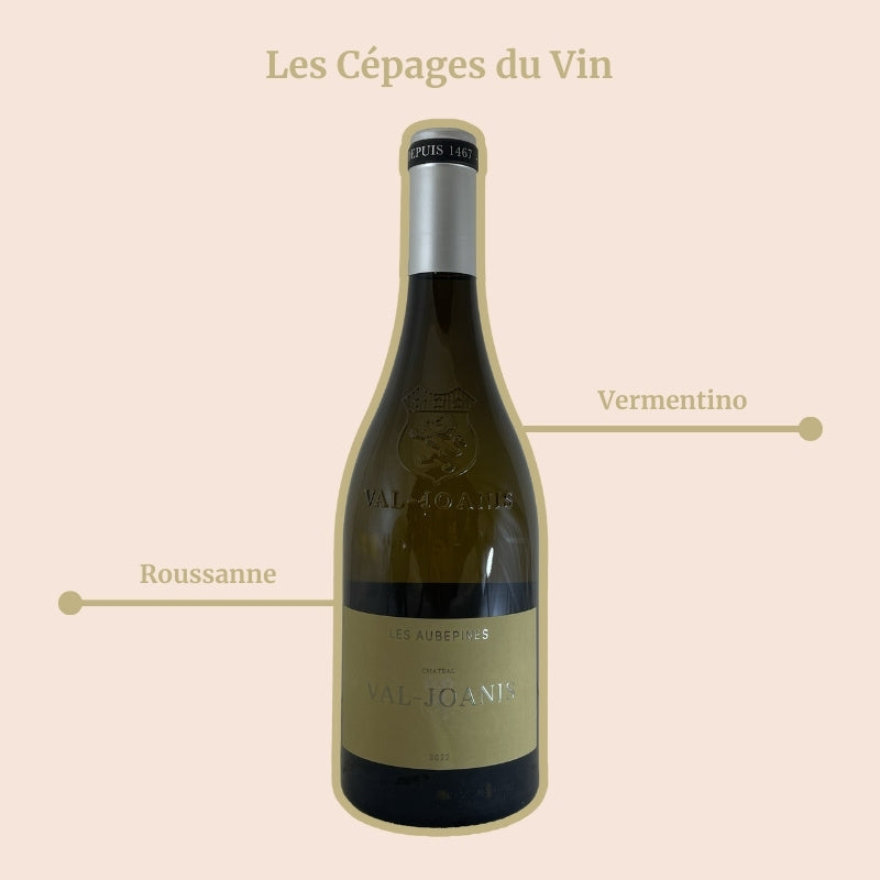 Aubépines Château Val Joanis Blanc Cépages