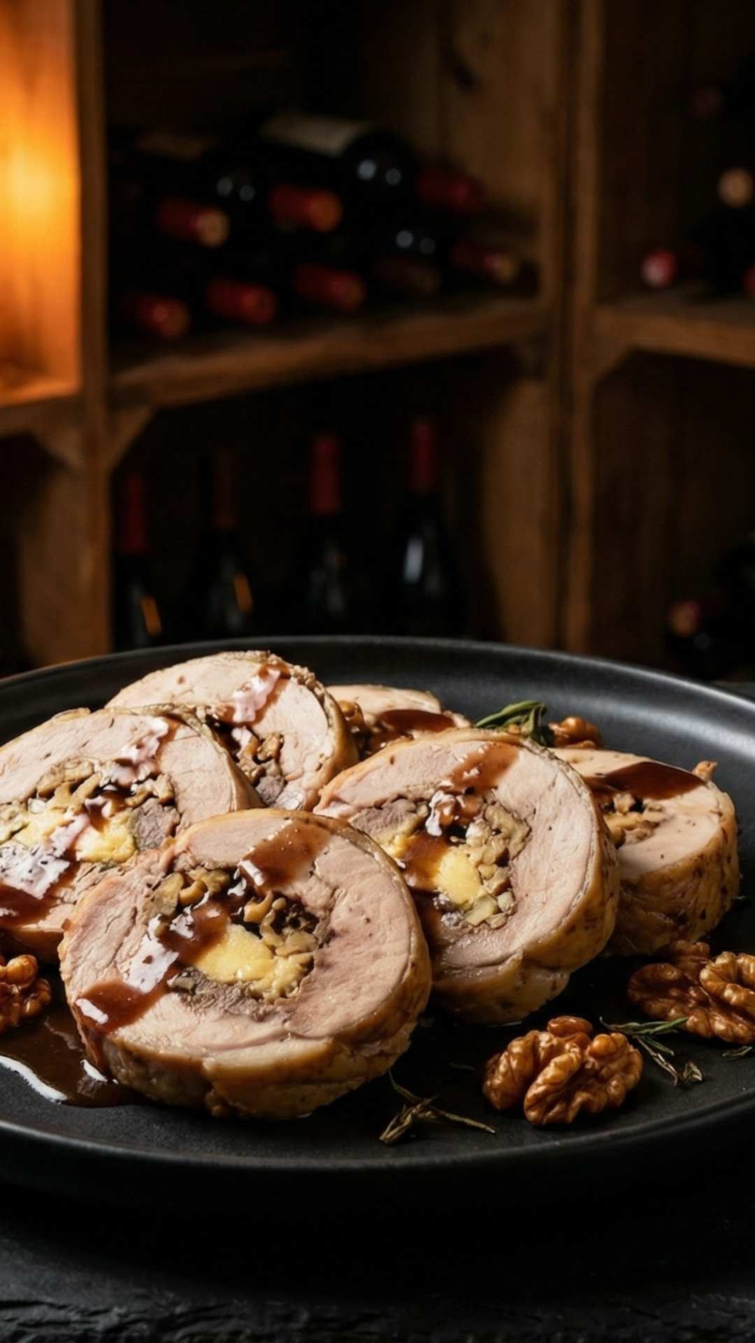 Ballotine de pintade farcie Mobile