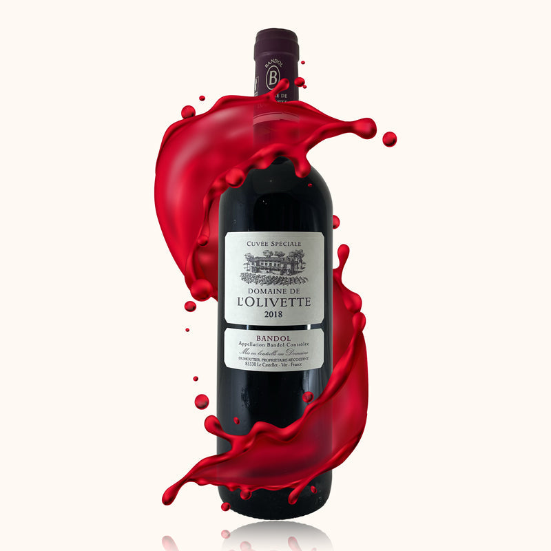 Bandol Domaine de l'Olivette 2018 bouteille