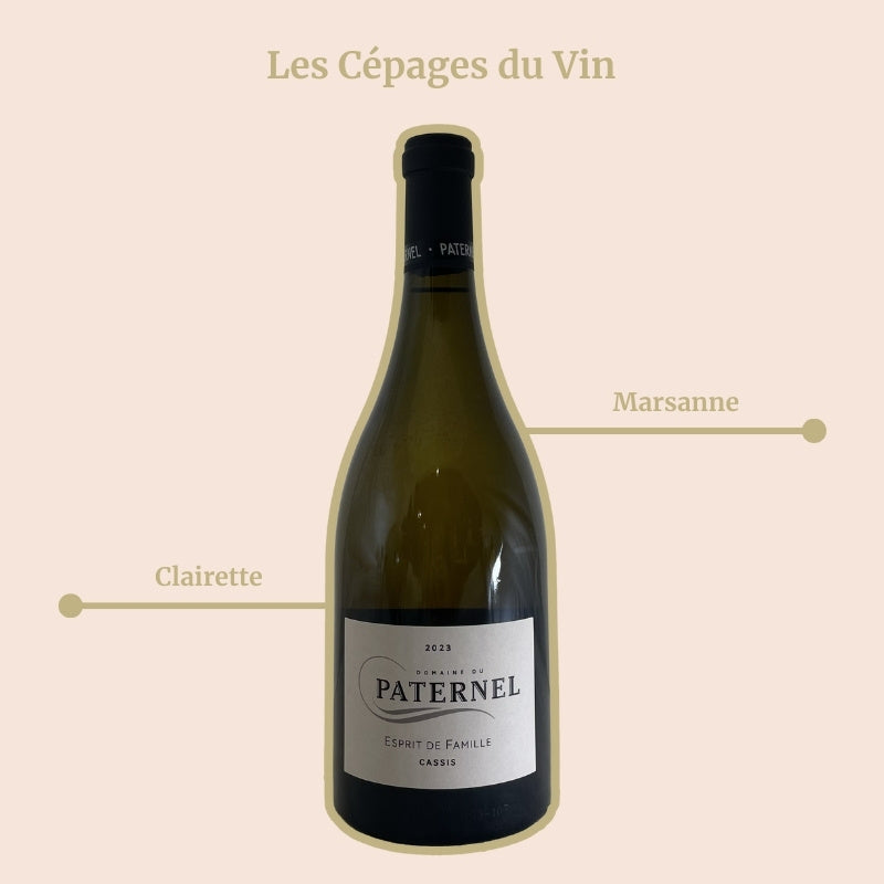Blanc Esprit de Famille Domaine du Paternel Cépages