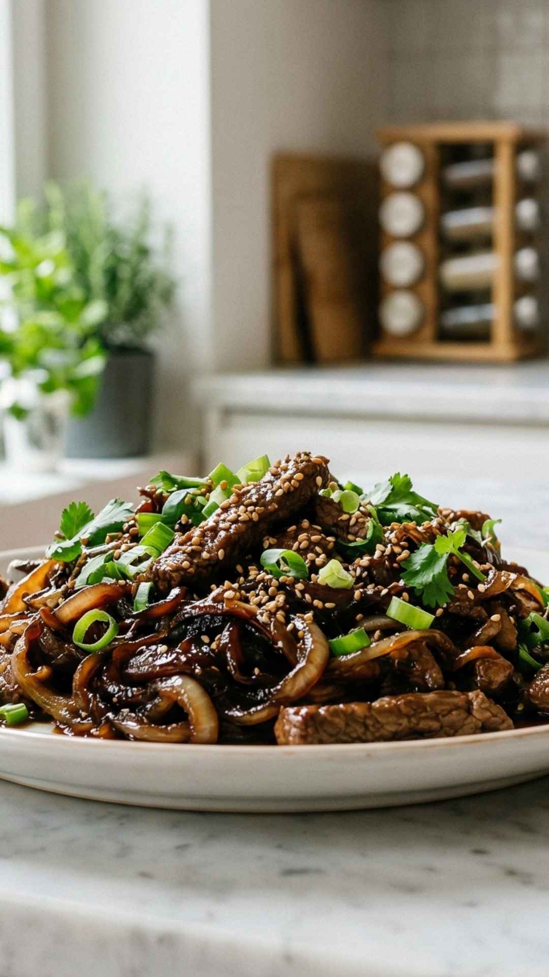 Bœuf aux oignons Mobile