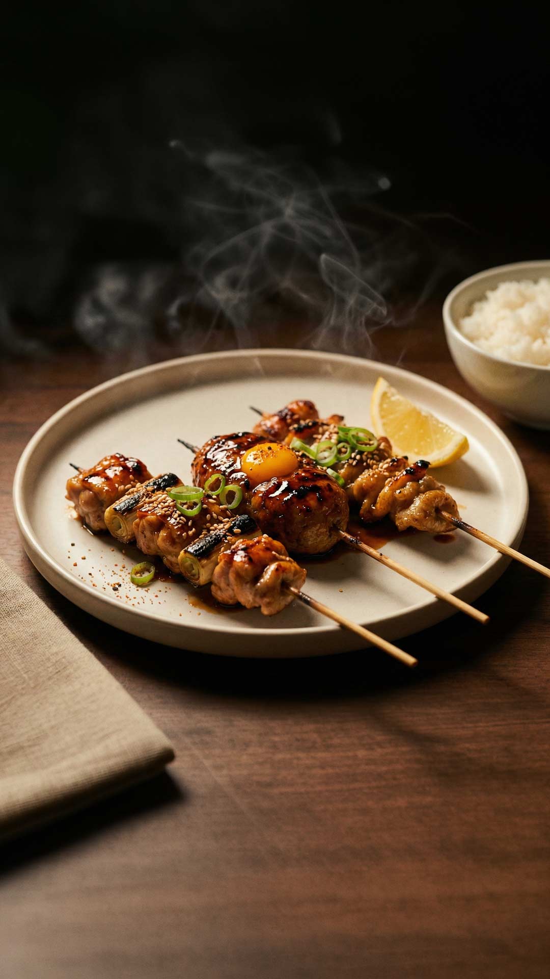 Brochettes Yakitori mobile