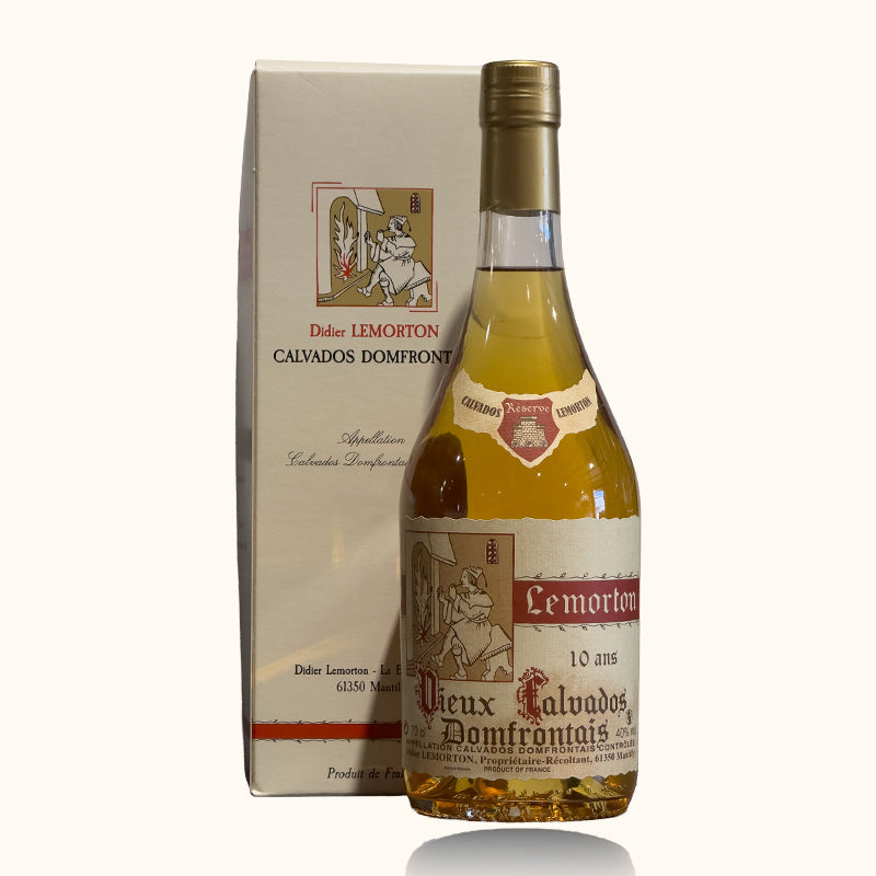 Calvados Lemorton 10 ans coffret