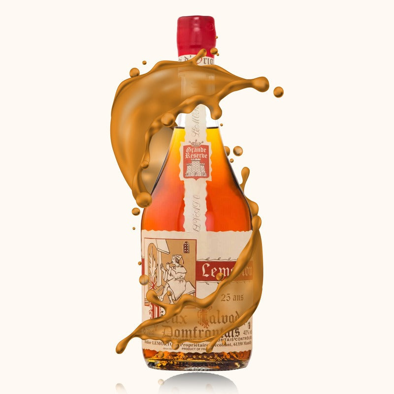 Calvados Lemorton 25 ans bouteille