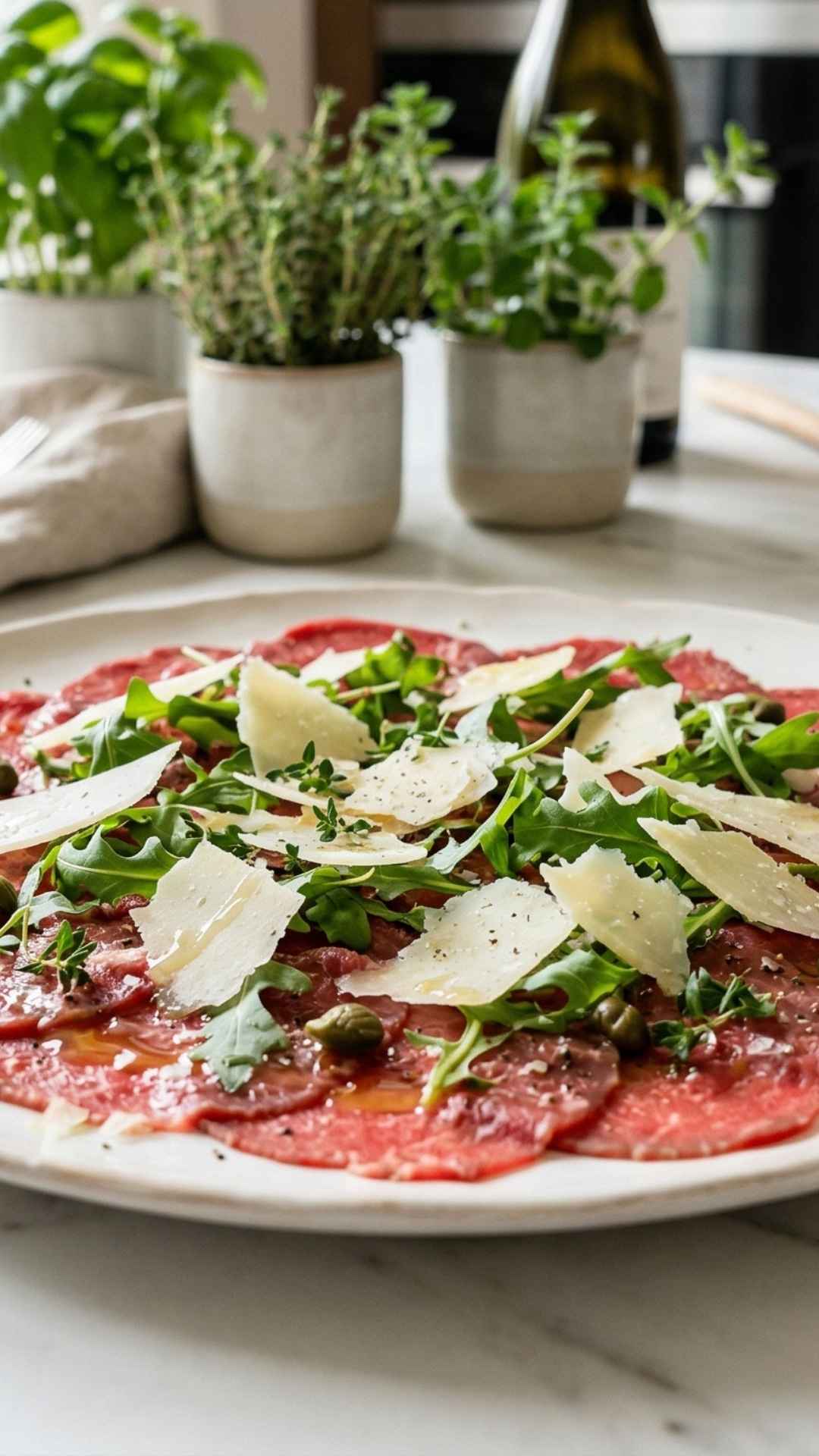 Carpaccio de bœuf Mobile