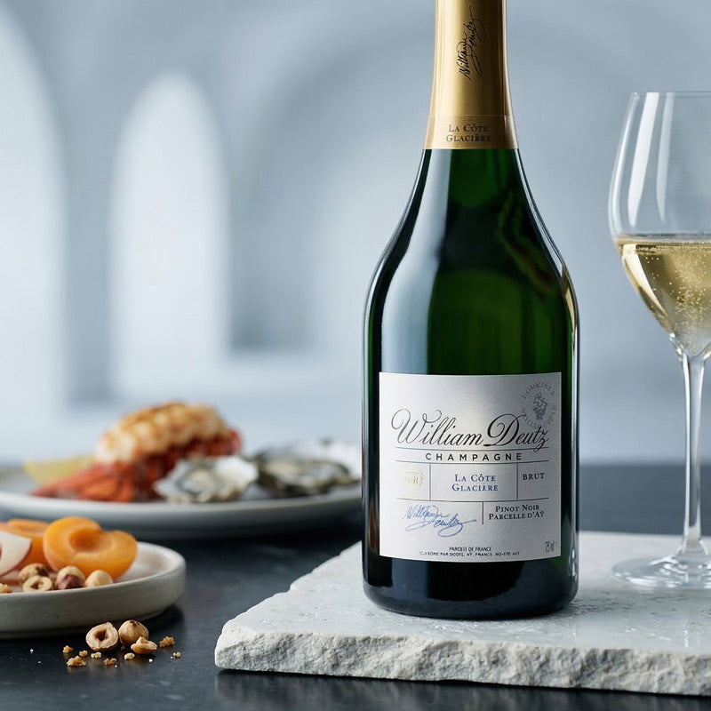 Champagne Côte Glaciaire Deutz décor Image